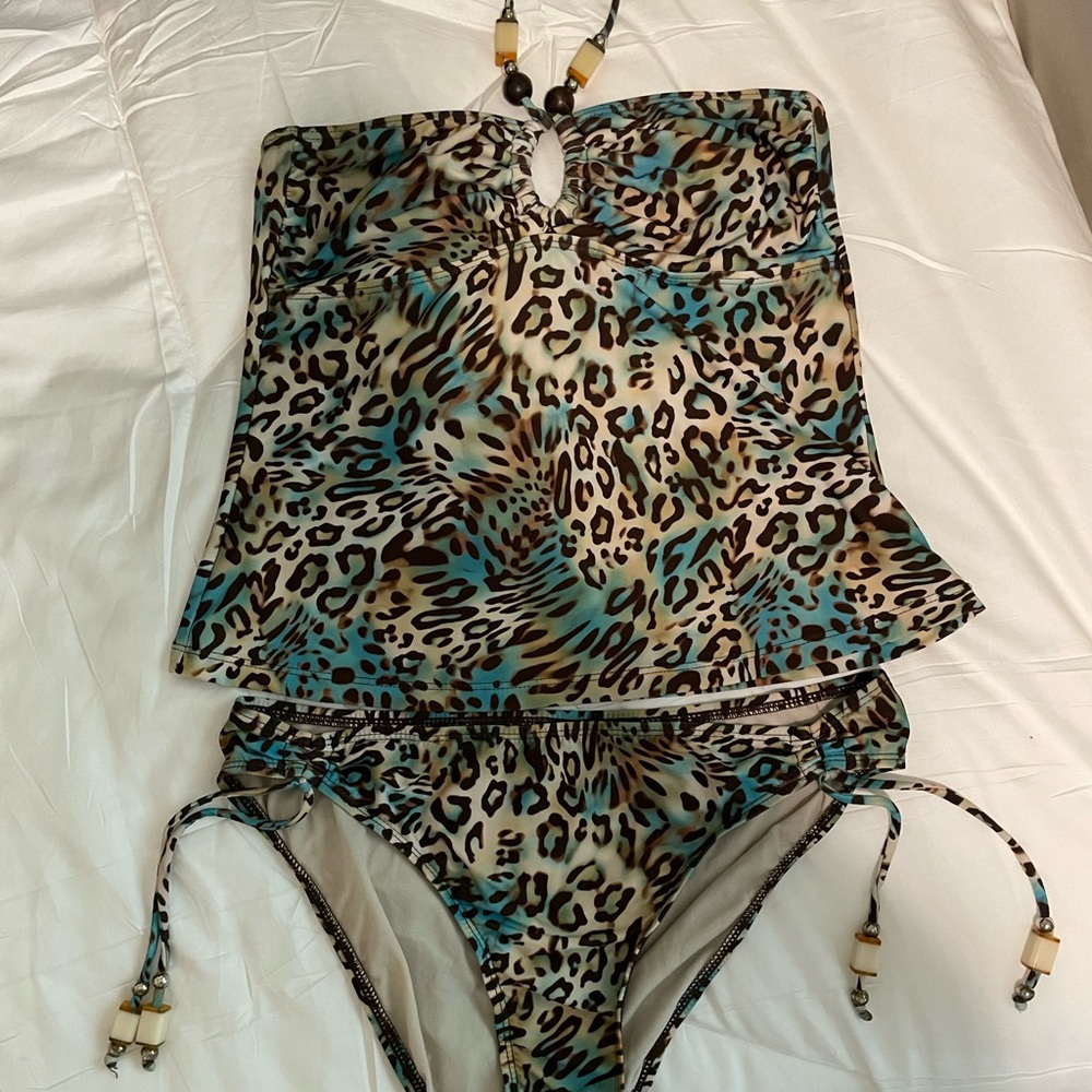 ⭐️SOLD⭐️St. John Swim SET Tankini + Cover Up